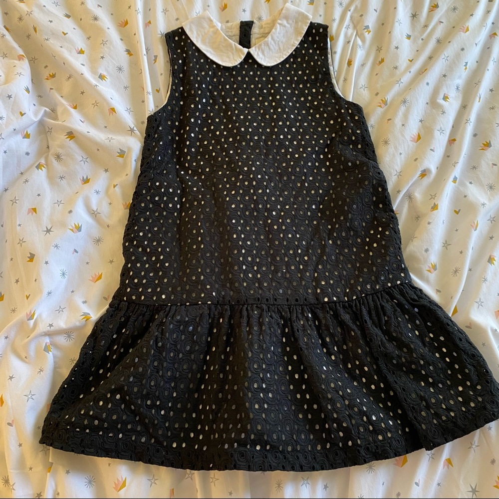 5/$50 Kate Spade Girls Dress - black and white - 12Y EUC